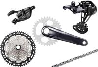 Shimano xt m8100 1x12-speed group i-spec ev 165mm 10-51 - thumbnail