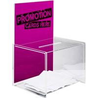 Sigel Actiebox met gleuf VA150 Transparant (b x h x d) 22.5 x 31 x 17 cm 1 stuk(s) - thumbnail