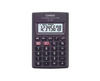 CASIO HL-4A-B 8-cijferige zakrekenmachine 56x87mm zwart - thumbnail
