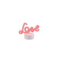 Trio Neon tafellampAmor roze - R55931101 - thumbnail