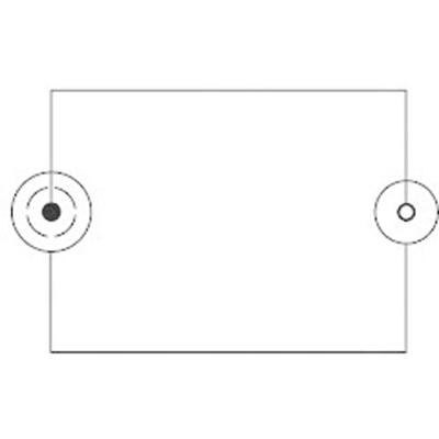 SpeaKa Professional SP-7869892 BNC / Cinch Adapter [1x BNC-stekker - 1x Cinch-koppeling] Zilver