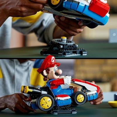 LEGO super mario 72037 mario kart mario en standaardkart - thumbnail