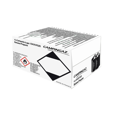 4-pack Campingaz CV470 gascartouche - 4 stuks 4-pack Campingaz CV470 gascartouche - 4 stuks