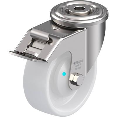 Blickle LEXR-PO 100KAD-FI Zwenkwiel met rem Wieldiameter: 100 mm Draagvermogen (max.): 150 kg 1 stuk(s)
