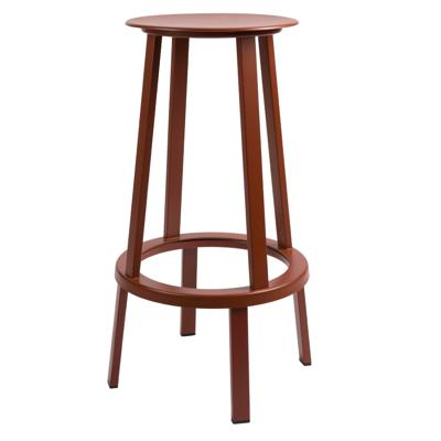 HAY Revolver barkruk hoog H76 rood