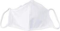 Wasbaar mondmasker, uni wit, maat: kinderen, pak van 5 stuks - thumbnail