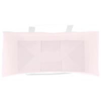 VidaXL Papieren zakken 250 st met hengsels 26x12x35 cm roze - thumbnail