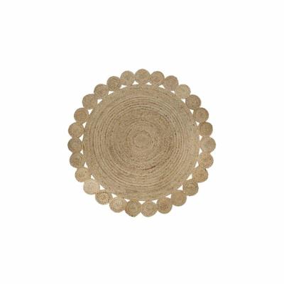 Tapijt DKD Home Decor Bruin Natuurlijk 150 x 150 x 1 cm Tapijt DKD Home Decor Bruin Natuurlijk 150 x 150 x 1 cm