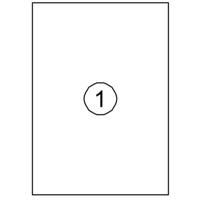Etiket Quantore 210x297mm 100 stuks - thumbnail