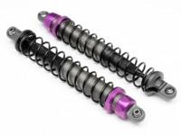 Aluminium threaded front shock set (137-207mm/2pcs) - thumbnail