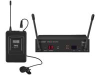 IMG Stageline TXS-631SET Draadloze microfoonset Dasspeld Zendmethode:Radiografisch Schakelaar Microfoon (6.3 mm jackplug), XLR Radiografisch - thumbnail