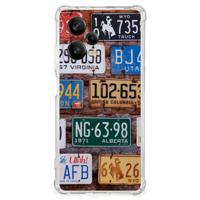Xiaomi Redmi Note 12 Pro Plus Anti-shock Hoesje met foto Kentekenplaten - thumbnail