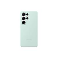 Samsung Silicone Silicon Case Samsung Galaxy S25 Ultra Mint Stootbestendig - thumbnail