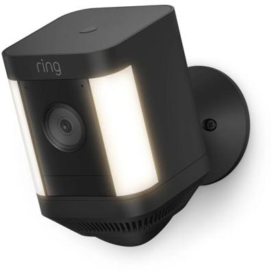 ring Spotlight Cam Plus - Battery - Black 8SB1S2-BEU0 IP Bewakingscamera WiFi 1920 x 1080 Pixel ring Spotlight Cam Plus - Battery - Black 8SB1S2-BEU0 IP Bewakingscamera WiFi 1920 x 1080 Pixel