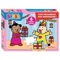 Bumba Puzzel Fijne Verjaardag 6 Stukjes - thumbnail