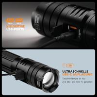 Xtorm - Oplaadbare Zaklamp Powerbank 10.500 mAh - thumbnail