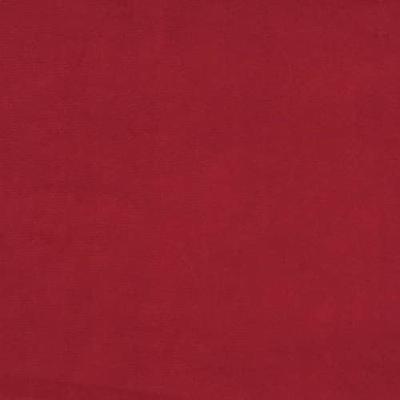 Schommelstoel met massief rubberwood poten fluweel wijnrood