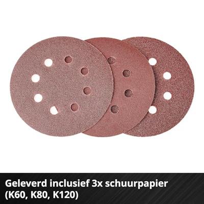 Einhell Professional TP-RS 18/32 Li BL 4462020 Excentrische schuurmachine Zonder accu, Zonder lader Ø 125 mm - thumbnail