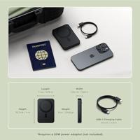 Satechi OntheGo magnetic Qi2 powerbank (10.000mAh/20W) - Black - thumbnail