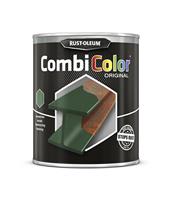 Rust-Oleum Combicolor metaalverf donkergroen hamerslag 0.75ltr - thumbnail