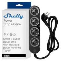 Shelly Power Strip 4 Gen4 schwarz Stopcontact - thumbnail