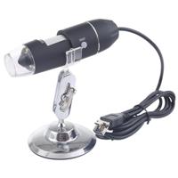 USB Vergrootglas HD 0.3 MP beeld sensor 2560x1920P USB digitale microscoop met 8 LED & professionele stand - thumbnail