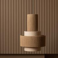 WOOOD Hanglamp 'Pelle' Touw - thumbnail