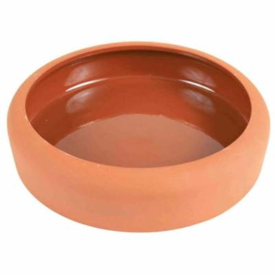 TRIXIE KERAMISCHE VOERBAK / DRINKBAK AFGEROND 19 CM 4 ST
