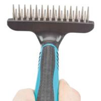 Trixie metaalkam langhaar dubbele tanden - thumbnail