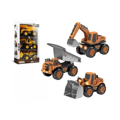 City Builder constructievoertuigen set 3-delig