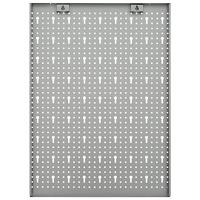 VidaXL Gaatjespanelen wandgemonteerd 4 st 40x58 cm staal - thumbnail