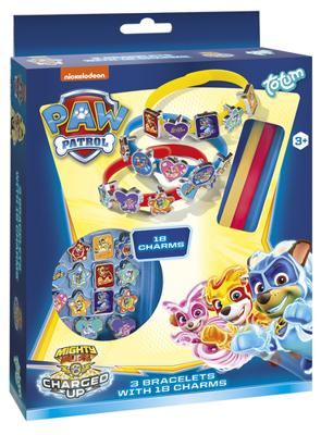 Totum paw patrol - armbandjes met bedels