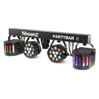 BeamZ PartyBar2 met 2 RGBW LED-parren & 2 derby's op statief - thumbnail