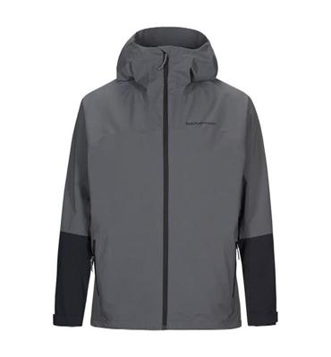 Peak Performance Nightbreak Heren Hardshell Jas Quiet Grey S