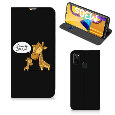 Samsung Galaxy M30s | M21 Magnet Case Giraffe Samsung Galaxy M30s | M21 Magnet Case Giraffe
