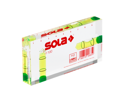 Sola R 100 Compacte waterpas 10cm niet geleidend - 01622101