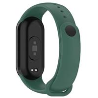 Siliconen bandje - Donkergroen - Xiaomi Smart Band 8 & 9 - thumbnail