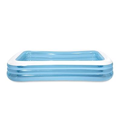 Intex opblaasbaar zwembad family pool blauw - thumbnail