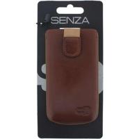 Senza Leather Slide Case Cognac Size S - thumbnail