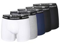 PARKSIDE Set van 5 heren boxers (grijs/zwart/wit/navy, XL) - thumbnail