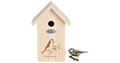 Nestkast pimpelmees silhouet Best for Birds - Best for birds Nestkast pimpelmees silhouet Best for Birds - Best for birds