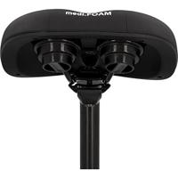 FISCHER FAHRRAD R.E.Med MEMORY FOAM Zadel Zwart - thumbnail