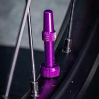 Muc-Off Muc off tubeless valve v2 sv (44mm) colour: purple aluminium - thumbnail