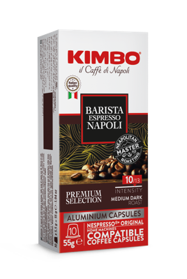 Kimbo Barista Espresso Napoli - 10 koffiecups