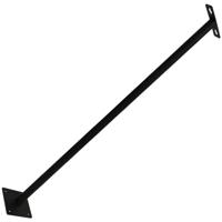 Montagesteun voor Bouwlampen - Muursteun - Facto Mintor - 100cm - Zwart - Aluminium - thumbnail