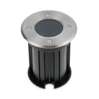 Maisy LED Grondspots - Rond - Ø12cm - RVS - GU10 fitting - Excl. lichtbron - IP67 - Tuinspot - Oprit - thumbnail