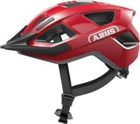 Abus helm aduro 3.0 led blaze red m 52-58cm - thumbnail