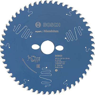 Bosch Professional Cirkelzaagblad EXPERT Aluminium | Ø 210 x 2,6 x 30mm 54T - 2608644109 Bosch Professional Cirkelzaagblad EXPERT Aluminium | Ø 210 x 2,6 x 30mm 54T - 2608644109