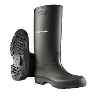 Regenlaarzen Dunlop Zwart Polyester PVC - Maat: 36 - thumbnail