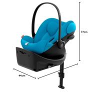 Draaiend onderstel G CYBEX Gold Isofix voor autostoeltjes Cloud G i-Size en Sirona G i-Size zwart - thumbnail